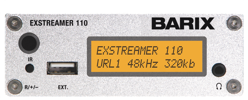 Barix ExStreamer Equipos codificación audio IP