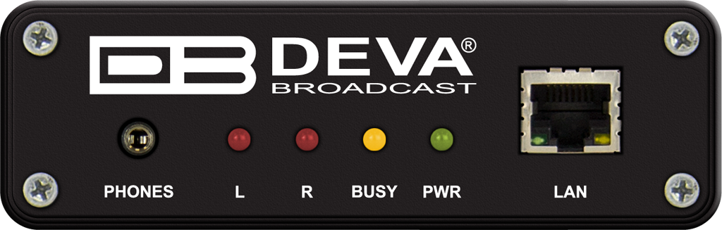 Deva DB90-RX. Decodificador de Audio IP