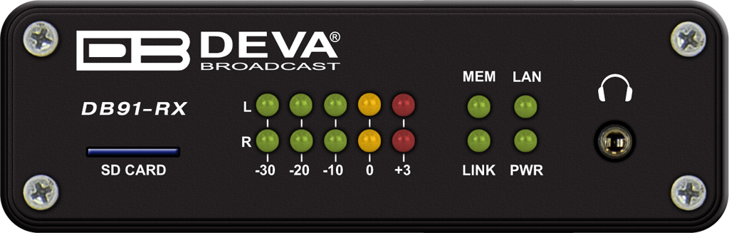 DB91-RX Nuevo decodificador de audio Deva Broadcast