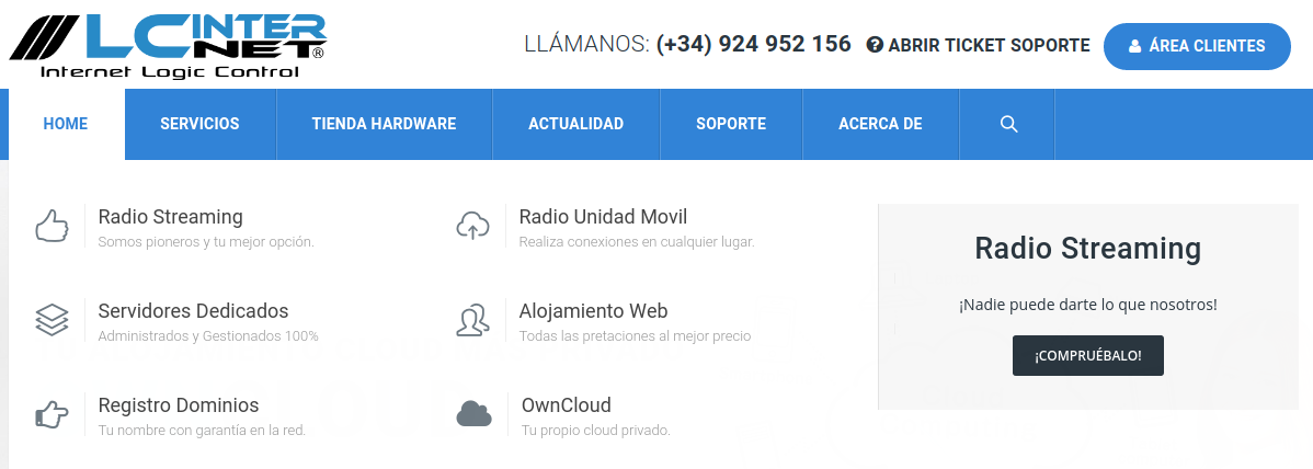 Lanzamiento de nuestra nueva web